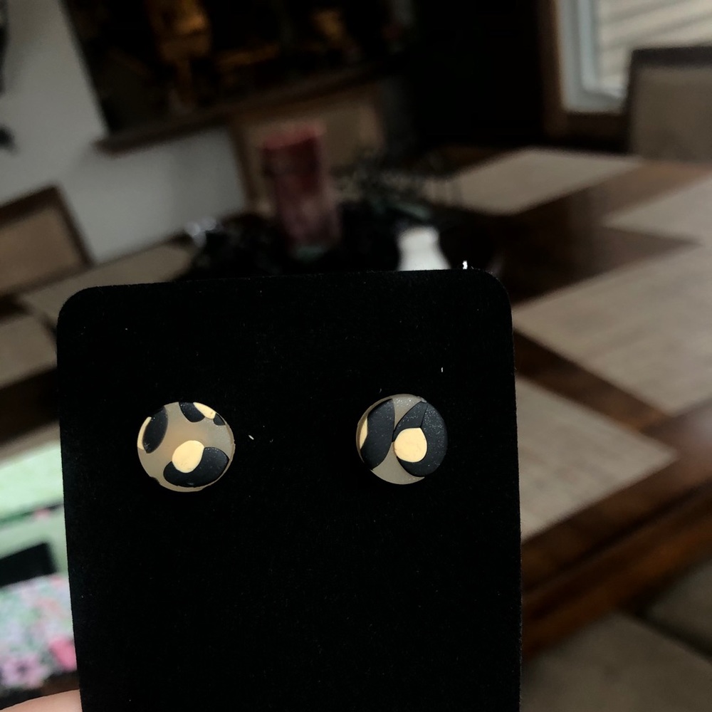 Clay earrings